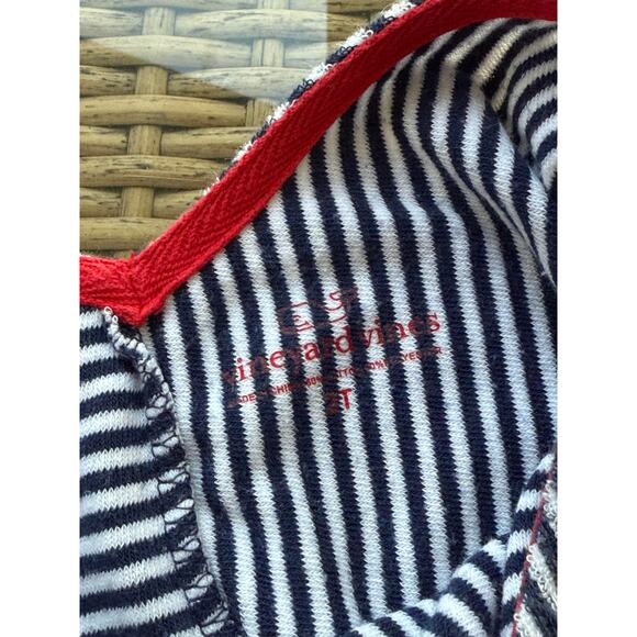Vineyard Vines Girls Toddler 2T Stripe Terry Towel Swim Cover-Up Dress - Picture 4 of 6